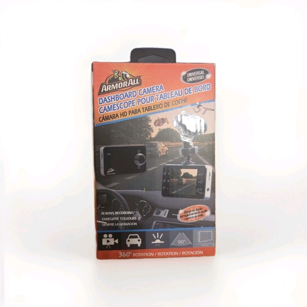 Armorall Dash Cam 2.4" Screen - Black